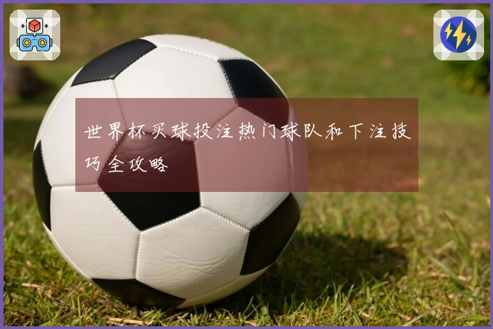 世界杯买球投注热门球队和下注技巧全攻略