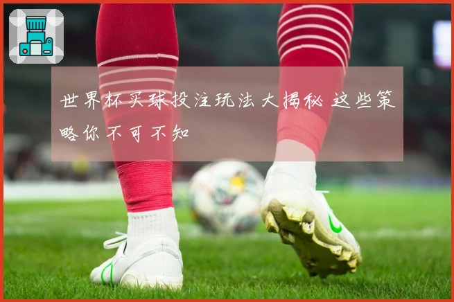 世界杯买球投注玩法大揭秘 这些策略你不可不知