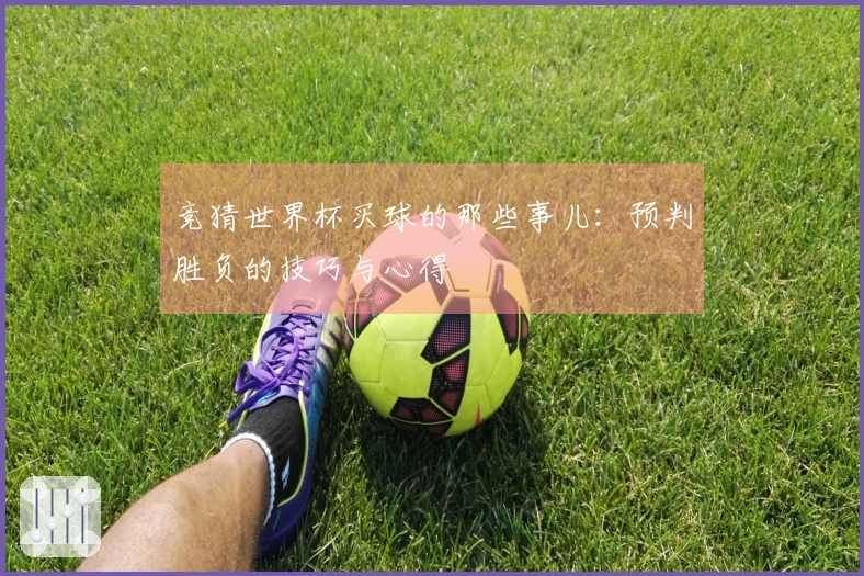 竞猜世界杯买球的那些事儿：预判胜负的技巧与心得